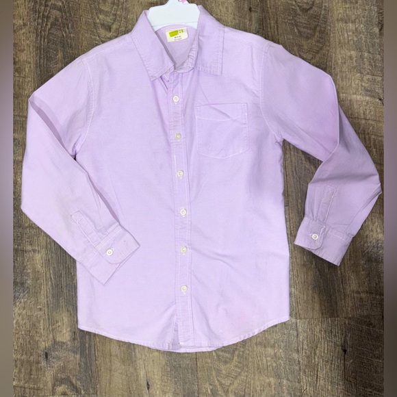 Lavender Boys long Sleeve button up Shirt!
Crazy 8- MED - Picture 1 of 11